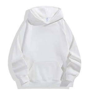 Oem logo personalizado hombres mujeres pulóver Casual Oversize manga larga cálido terciopelo polar moda Sudadera con capucha sudaderas con capucha - Product Image 5