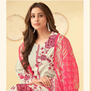 Bông kỹ thuật số in <span class=keywords><strong>salwar</strong></span> kameez Bộ sưu tập đầy đủ danh mục có sẵn ở mức bán buôn, bộ sưu tập cao cấp. - Product Image 1