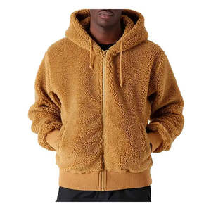 <b>Men's</b> Customizable Colors 100% Cotton Winter <b>Hoodies</b> Breathable Windproof Quick Dry Outdoor Snow <b>Sherpa</b> Fleece Plus Size - Product Image 1