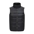Gilet de haute qualité pour homme, veste d'hiver à col montant, grande taille, logo personnalisable imprimé, gilet chaud sans manches pour bricolage - Product Image 3