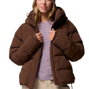 High Quality Designer Brands Casual Winter Puffer <b>Jacket</b> for <b>Women</b> Breathable Down Coats with Zipper Bubble <b>Jackets</b> For <b>Women's</b> - Product Image 2