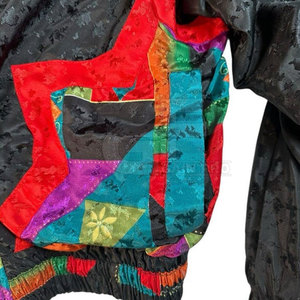 Geometric Print <b>Zip</b> <b>Up</b> <b>Jacket</b> 90s Street Style Graphic Pattern Streetwear Outerwear For Daily Fashion - Product Image 5