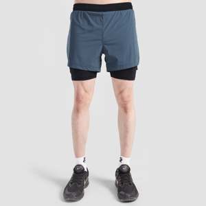 กางเกงบาสเก็ตบอล Elite Fit Active สีเทาเข้ม ไซส์ XXS กางเกงกีฬาออกกำลังกาย รูดเชือกผูกเอว ผลิตจากผ้าโพลีเอสเตอร์ถักผสมสแปนเด็กซ์ พร้อมโลโก้ - Product Image 1