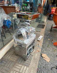 Broyeur à disques en acier inoxydable Backbone Machinery BB-F2023S pour épices, sel, céréales - 250 kg/<span class=keywords><strong>h</strong></span> 2200 W 220 V - Product Image 4
