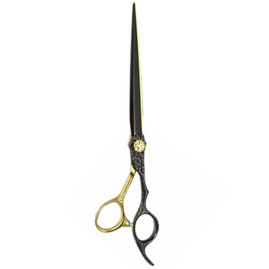 Professional Pet Grooming <b>Scissor</b> Gold and Black Color German Stainless Steel Animal <b>Dog</b> Hair Cutting Grooming <b>Scissor</b> - Product Image 6