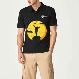 Camiseta Polo de Manga Corta con Estampado DTG Más Vendida, Nuevo Diseño de Moda, Camiseta Polo con Estampado DTG para Adultos - Product Image 2