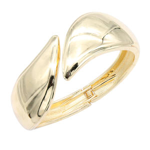 Braccialetti di moda a cerniera placcati in oro elegante Design braccialetto da donna - Product Image 2