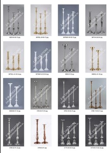 Aluminum Candle Stands for Floor Centerpieces Decor Best Seller Unique candle jar - Product Image 5