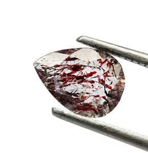 Increíble Super Seven Loose Cabochon Stone Welo Lepidocrocita Super Seven Gems Pera Shape Cacoxenite Gemstone para hacer joyas - Product Image 1