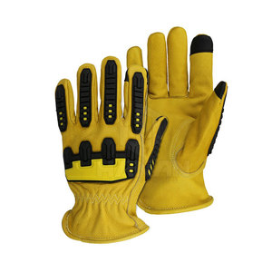 Gants de mécanicien multi-usages résistants aux chocs, Gants de mécanicien disponibles avec marque personnalisée à vendre - Product Image 3