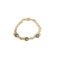 Abalorio de moda de latón auténtico para pulsera