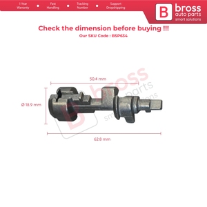 Boîtier de serrure de colonne de direction BSP634 avec cylindre et tige pour Corolla - Product Image 5
