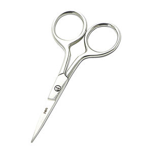 Tijeras de Aseo Personal UBI de 9.5cm con Hoja Puntiaguda de Acero con Alto Contenido de Carbono para Recortar Barba, Bigote, Cejas y Vello de las Orejas - Product Image 1