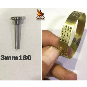 Outil de meulage à tête ronde de 2 m et 3 mm, CVD et diamant naturel mono, outils à main pour la fabrication de bijoux, le polissage, la coupe et la gravure - Product Image 3