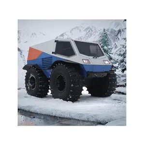 Swamp & snow amphibious vehicle/ All-terrain off-road vehicle for logging rescue work difficult terrain and firefighting