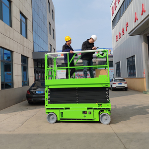 แท่นยกเหล็กไฮดรอลิกแบบพกพา6ม. 8ม. 10ม. 12ม. 12ม. ลิฟต์ยกกรรไกรสภาพใหม่สำหรับร้านค้าปลีกโรงแรม380V - Product Image 5