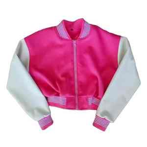 Chaqueta Varsity Acolchada de Lona para Hombre, Otoño-Invierno, de Alta Calidad, Transpirable, de Secado Rápido, con Logotipo Personalizado Bordado, Servicio OEM - Product Image 1