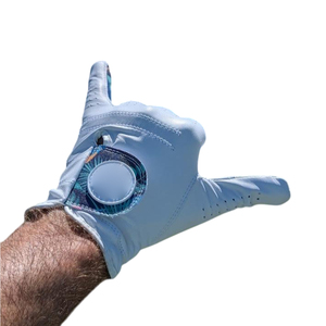 Guantes de Golf Profesionales para Zurdos, de Piel de Oveja Genuina, Antideslizantes, Resistentes, Transpirables, con Diseño de Impresión por Sublimación - Product Image 2