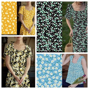 Bán Buôn Tùy Chỉnh In Jacquard Rayon Vải Viscose <span class=keywords><strong>Twill</strong></span> Cô Gái Áo Sơ Mi Trực Tiếp Somali Dirac Đặt Mẫu Miễn Phí Quần Áo Vải - Product Image 5