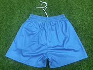 MOQ bajo Verano Sólido Impresión digital High Street Cintura elástica Secado rápido Tallas grandes Pantalones cortos de malla de baloncesto para hombres Fabricante - Product Image 3