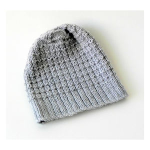 Bonnet tricoté gaufré léger Style unique confortable pour les fêtes Shopping Soirée Rassemblements Voyage Tissu respirant Commun - Product Image 4