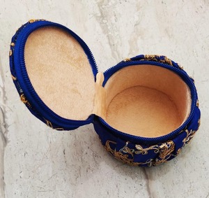 Broder boîtes à bijoux boîte à bracelet décorative faveur de fête en vrac mariage indien nouvel article de cadeau pour invité Festival pendaison de crémaillère - Product Image 5