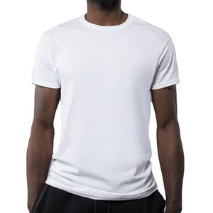 Camiseta de algodón 100% para hombre, camiseta personalizada con su propio logotipo, Color y Diseño Orientada a la exportación, camiseta de hombre de alta calidad 220Grsm - Product Image 3