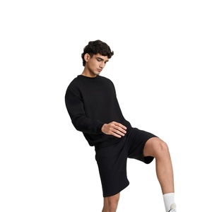 Conjunto Deportivo de Hombre, Sudadera de Felpa de Algodón de 500 GSM, Pantalones Deportivos, Ropa Deportiva Informal de Invierno, OEM Privado - Product Image 3