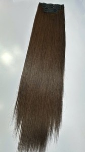 September Super Sale Premium Human Hair Clip-In Extensions – Silky Smooth, <b>Tangle</b>-Free, Full and Long-Lasting - Product Image 2