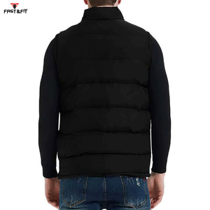 Gilet matelassé réversible de haute qualité, très populaire, vendu en grande quantité, respirant, logo personnalisé, vêtement d'extérieur sans manches - Product Image 2