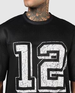 100% <b>Polyester</b> Mesh T-Shirt Short Sleeve Streetwear Fashion Smart Fit Custom Printed Sportswear T Shirts Men summer wear <b>tshirt</b> - Product Image 3