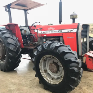 Tractor de ruedas Massey Ferguson MF385 bastante usado 4WD 70HP potencia nominal para motor componentes básicos de alta productividad venta - Product Image 2
