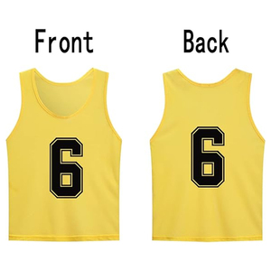 Baberos de entrenamiento de fútbol, camisetas de baloncesto para hombres, jóvenes y adultos, ropa de equipo deportivo de la mejor calidad, Baberos de práctica - Product Image 2