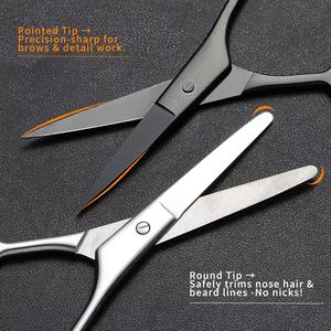Tijeras de Manicura de Acero Inoxidable Pequeñas de Alta Calidad, para Diestros, Removedor de Piel Muerta, Cuchilla Recta y Afilada, Cortacutículas, Cejas - Product Image 5