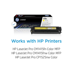 Cartucho de Tóner Original HP para LaserJet 128A Amarillo (CE322A) Compatible con Impresora Modelo CE285A - Product Image 4