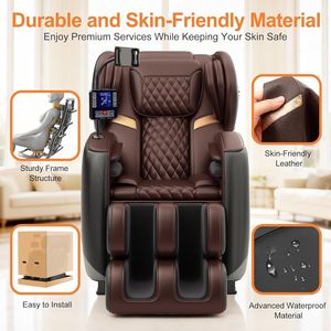 Sillón de Masaje Multifuncional con Diseño de Cápsula Espacial de Gravedad Cero con Calefacción de Temperatura Constante para Terapia de Salud - Product Image 5