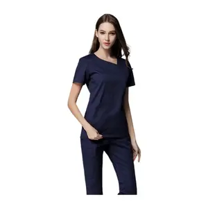 Pantalones Marcas Uniformes Conjuntos Dental Enfermera Hospital Scrub Traje Trajes Diseñador Médico Scrub Traje Scrubs para Mujeres Fabricante - Product Image 3
