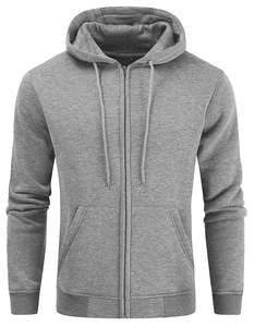 Sudaderas con Capucha para Hombre de Alta Calidad, Fáciles de Usar, Duraderas y Personalizadas, 100% Algodón Transpirable, con Cierre, Precio Bajo, Moda, Color Liso, 300g - Product Image 6