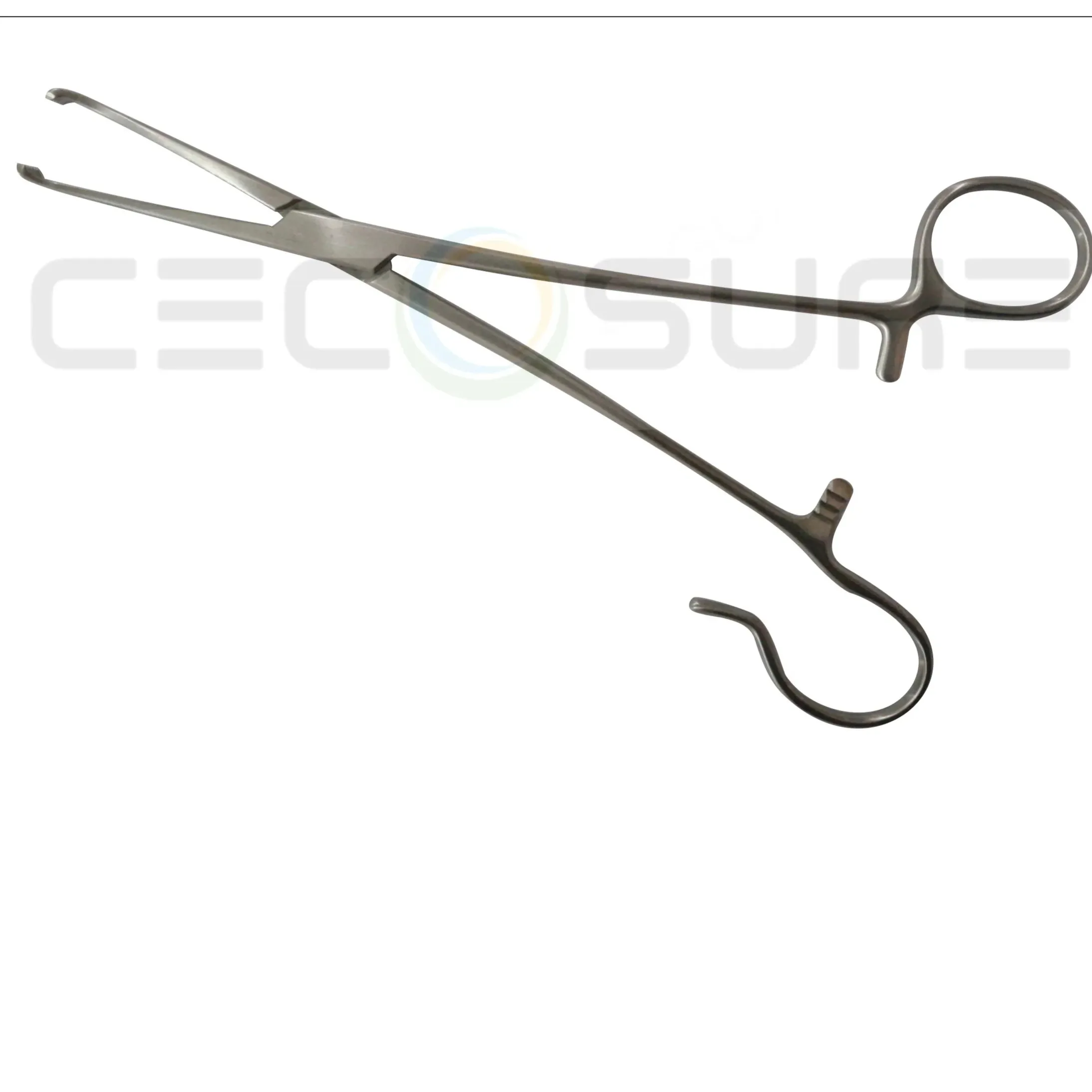 ステンレス鋼の専門家の白い鉗子、CECOSUREによるTonsil Seizing Forceps Medical Surgical Product