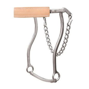 Bocado de Acero Inoxidable para Caballo, Tipo Hackamore, con Bozal Suave, Acabado Pulido, para Montar a Caballo - Product Image 5