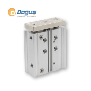 Cilindro Neumático Magnético de Doble Rodamiento Serie PGB 63, Estructura de Acero y Aluminio, Componentes Principales del Pistón, Nuevo y Usado - Product Image 2
