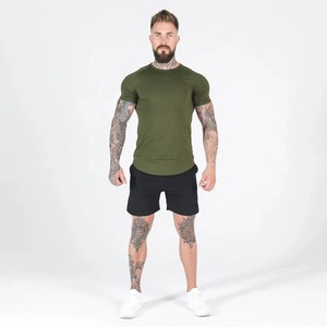 Camisetas ajustadas para hombre, camisas con estilo para gimnasio, estampadas - Product Image 6