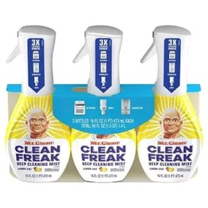 Spray nettoyant multi-surfaces Mr. Clean Clean Freak, kit de démarrage et recharge pour un nettoyage en profondeur, parfum zeste de citron, 64 fl oz - Product Image 3