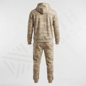 Ensemble de survêtement pour homme de marque haut de gamme, nouveau design, polaire d'hiver, streetwear, sweat-shirt et jogging, athlétique, gym, fitness, course à pied, sport - Product Image 2