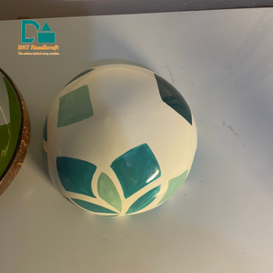 Vaisselle de fête en rotin laqué sur mesure, style bohème, forme de cœur, faite à la main, écologique, pour importateur - Product Image 2