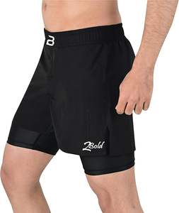 Shrink-Proof Digital Print Mixed Martial Arts Wear for Adults op Trending MMA Boxing <b>Short</b> for Men Plus Size Comfortable - Product Image 3