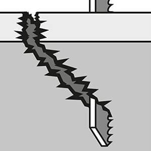 อะไหล่ใบเลื่อยจิ๊กซอว์10ใบใช้ได้ T111C HCS สำหรับเครื่องมือตัดไม้/โลหะ/อลูมิเนียม - Product Image 2