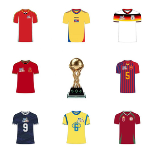 Colección de Camisetas de Fútbol para Fanáticos Inspiradas en Bélgica 2026, Camisetas de Fútbol de Manga Corta para Aficionados - Product Image 1