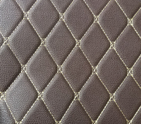 Siège de voiture en similicuir PU végétalien avec feuille de mousse-Doux, imperméable et élastique