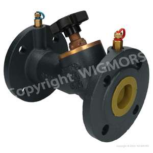Vanne d'équilibrage manuelle avec bouchons de test Danfoss MSV-F2 DN 50 PN16 003Z1061 - Product Image 3
